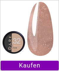 Gel für Extensions DARK Medium Gel Nr. 32, 15 ml